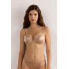 Woman’s Simona Super Push-up Bra in Silk(Natural – Satin Pink)
