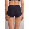 Woman’s Superior Comfort High Rise Hipsters(Black – Black)