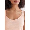 Woman’s The Pure Linen Tank Top in Linen(Pink – Blushing Pink)