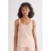 Woman’s The Pure Linen Tank Top in Linen(Pink – Blushing Pink)