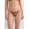 Woman’s Thong with Ultralight Microfiber Straps(Natural – Marrone Cappuccino)