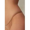 Woman’s Thong with Ultralight Microfiber Straps(Natural – Marrone Cappuccino)