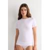 Woman’s Ultrafresh Cotton Short Sleeve Top(White – White)
