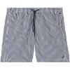 Man’s Blue Stripe Print Swim Trunks(Blue – Stampa Riga Bianco Blu Intenso)