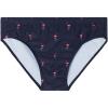 Man’s Flamingo Print Swim Briefs(Blue – Stampa Fenicotteri Blu Intenso)
