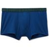 Man’s Microfiber Logo Boxer Shorts(Blue – Dark Denim/Verde Scuro)