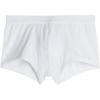 Man’s Microfiber Logo Boxer Shorts(White – White)