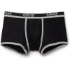 Man’s Ribbed Superior Cotton Boxers(Black – Black)