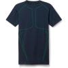 Man’s Short Sleeve Technical Sport Top(Blue – Midnight Blue)