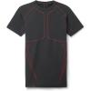Man’s Short Sleeve Technical Sport Top(Grey – Dark Grey)