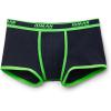 Man’s Superior Cotton Boxers with Logo(Blue – Blu Intenso/Verde Fluo)