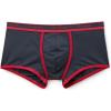 Man’s Superior Cotton Boxers with Logo(Blue – Blu Notte/Rosso Intenso)