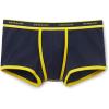 Man’s Superior Cotton Boxers with Logo(Blue – Blue/Yellow)