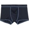 Man’s Superior Cotton Boxers with Logo(Blue – Midnight Blue/Denim Blue Blend)