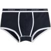 Man’s Superior Cotton Boxers with Logo(Blue – Midnight Blue/White)