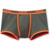 Man’s Superior Cotton Boxers with Logo(Green – Verde Timo/Arancio Fluo)