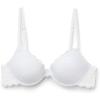 Woman’s Bellissima Lace Push-up Bra(White – White)