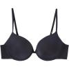Woman’s Bellissima Push-up Bra in Ultralight Microfiber(Black – Black)