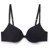 Woman’s Bellissima Superior Comfort Push-Up Bra(Black – Black)
