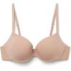 Woman’s Bellissima Superior Comfort Push-Up Bra(Natural – Honey Soft Beige)