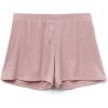 Woman’s Chic Comfort Modal Shorts(Dark Pink – Rosa Scuro Melange)