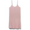 Woman’s Chic Comfort Thin Strap Nightshirt(Dark Pink – Rosa Scuro Melange)