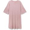 Woman’s Comfort Chic Modal Nightshirt(Dark Pink – Rosa Scuro Melange)
