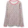 Woman’s Floral Romance Bateau Neck Top(Print – Stampa Floral Romance)