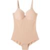 Woman’s Francesca Bodysuit in Ultralight Microfiber(Natural – Honey Soft Beige)