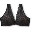 Woman’s Giorgia Lace Balconette Bra(Black – Black)