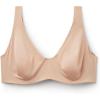 Woman’s Greta Comfort Lounge Balconette Bra in Ultralight Microfiber(Natural – Honey Soft Beige)