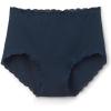 Woman’s High Rise Cotton and Lace Hipsters(Blue – Intense Blue)