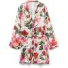 Woman’s Imaginary Journey Viscose Satin Kimono
