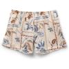 Woman’s Italian Riviera Silk Shorts(Multicolor – Stampa La Riviera)