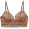 Woman’s Italian Riviera Triangle Bra(Natural – Marrone Cappuccino)
