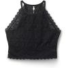 Woman’s Lace Bra Top(Black – Black)