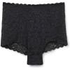 Woman’s Lace High Waist Hipster(Black – Black)
