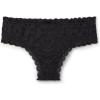 Woman’s Lace Hipster Brazilian(Black – Black)