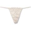 Woman’s Lace String Thong(Natural – Avorio Crema)
