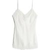 Woman’s Lace and Silk Top(Ivory – Powder White)