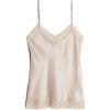 Woman’s Lace and Silk Top(Natural – Avorio Crema)