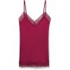 Woman’s Lace and Silk Top(Red – Beet Red)