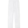 Woman’s Linen Cloth Pants(White – White)