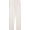 Woman’s Long Micromodal Trousers(Natural – Vanilla Ivory)