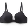Woman’s Monica Push-up Bra in Ultralight Microfiber(Black – Black)