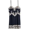 Woman’s Pretty Flowers Babydoll(Blue – Deep Blue/Vanilla)