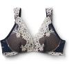 Woman’s Pretty Flowers Giorgia Balconette Bra(Blue – Deep Blue/Vanilla)
