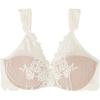 Woman’s Pretty Flowers Giorgia Balconette Bra(Ivory – Powder White)