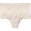 Woman’s Pretty Flowers Hipster Brazilian(Natural – Avorio Crema)