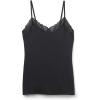 Woman’s Pretty Flowers Modal Top(Black – Black)